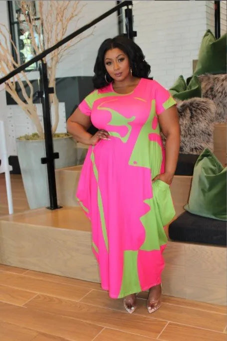 MAXI DRESS WITH POCKETS