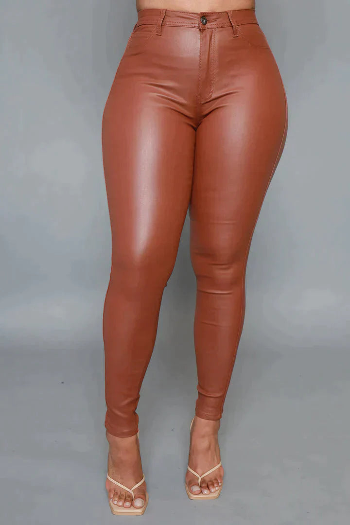 HIGH RISE SKINNY DISCO PANTS – Distinguished Boutiques