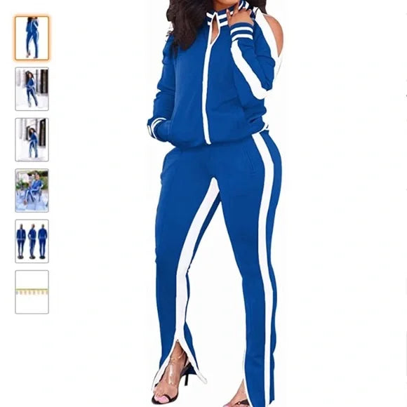 COLD SHOULDER TRACK SET